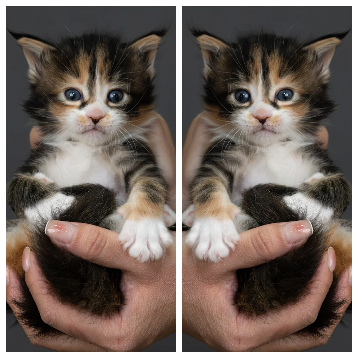 虎斑玳帽緬因貓4周記錄